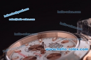 Rolex Daytona Automatic Full Rose Gold with PVD Bezel and White Dial