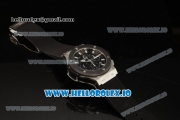Hublot Aero Bang Chrono Swiss Valjoux 7750 Automatic Steel/PVD Case Black Dial With Stick Markers Black Rubber Strap
