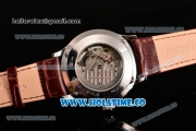 Jaeger-LECoultre Master Perpetual Calendar Asia Automatic Steel Case with White Dial and Stick Markers