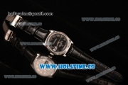 Rolex Day-Date Asia 2813/Swiss ETA 2836/Clone Rolex 3135 Automatic Steel Case with Roman Numeral Markers and Black Dial (BP)