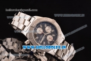 Breitling Avenger Chrono Swiss Valjoux 7750-SHG Automatic Stainless Steel Case with Stainless Steel Strap and Grey Dial