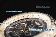 Breitling Bentley Motors Automatic Movement Full Steel with Blue Dial