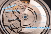 Rolex Daytona Swiss Valjoux 7750-SHG Automatic Steel Case/Strap with Black Dial and Diamond Markers