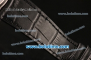 Patek Philippe Calatrava Miyota OS2035 Quartz Steel Case with Roman Numeral Markers and Grey Dial