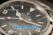 Rolex Explorer Cartier Asia Auto with Steel Case Black Dial and Steel Bracelet