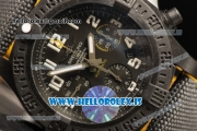 Breitling Avenger Hurricane 12h 45 Watch All Black Carbon Fiber Case 1:1 Clone Original Best Edition XB0180E41B1S1