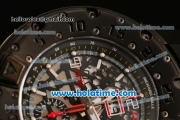 Richard Mille RM032 Chrono Swiss Valjoux 7750 Automatic PVD Case with Skeleton Dial and White Markers