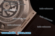 Hublot Big Bang Chrono Clone HUB4100 Automatic Steel Case with Brown Rubber Strap Brown Dial