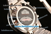 Tag Heuer Carrera Ferrari Chrono Miyota OS20 Quartz Full Steel with White Dial and Stick Markers