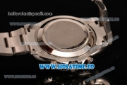 Rolex Yachtmaster II Chrono Swiss Valjoux 7750 Automatic Full Steel with White Dial and Dot Markers (BP)