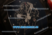 Richard Mille RM 055 Bubba Watson Miyota 9015 Automatic Carbon Fiber Case with Black Dial and Black Rubber Strap