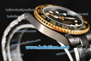 Rolex GMT Master II Bamford Asia 2813 Automatic Full PVD with Black Dial and White Markers - ETA Coating