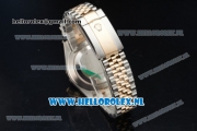 Rolex Datejust Clone Swiss ETA 2836 Automatic K Gold Case with Yellow Gold Dial stick Markers and Two Tone Bracelet BP