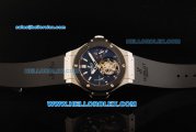 Hublot Big Bang Swiss Tourbillon Manual Winding Movement Black Dial With Ceramic Bezel and Black Rubber Strap-Limited Edition