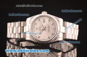 Rolex Day-Date Automatic Full Silver with Grey Dial