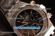 Audemars Piguet Royal Oak Chronograph Black Dial With Black Strap Swiss Valjoux 7750 26331ST.OO.1220ST.01