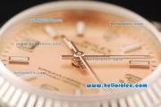 Rolex Air King Automatic Movement Full Steel with ETA Coating Case and Stick/Arabic Numeral Markers