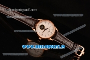 Jaeger-LECoultre Master Asia ST17 With Tourbillon Automatic Rose Gold Case with Stick Markers and White Dial