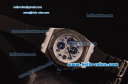 Audemars Piguet Royal Oak Offshore Navy Swiss Valjoux 7750-SHG Automatic Steel Case with White Dial and Black Rubber Strap