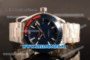 Omega Seamaster Planet Ocean Master 8900 Auto Steel Case with Blue Dial and Steel Bracelet (EF)