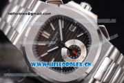 Patek Philippe Nautilus Clone PP 315 Automatic Stainless Steel Case/Bracelet with Black Dial and Steel Bezel (BP)