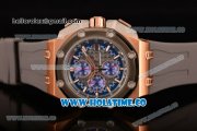 Audemars Piguet Royal Oak Offshore Miyota Quartz Rose Gold Case with PVD Bezel and Stick Markers (EF)