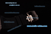 Richard Mille RM036 ST28-UP Automatic PVD Case with Black Rubber Strap Numeral Markers and Skeleton Dial - 7750 Coating