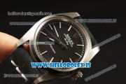 Rolex Milgauss Vintage 2813 Automatic With Black Dial Genuine Leather Strap