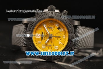 Breitling Avenger Hurricane 12h Watch All Black Carbon Fiber Case 1:1 Clone Original Best Edition XB0170E41I1W1