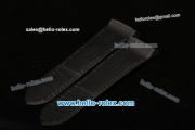 Cartier Santos 100 Black Leather Strap