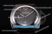 Panerai PAM 617 Luminor 1950 3 Days Swiss ETA 6497 Manual Winding DLC Case with Black Dial and Stick/Arabic Numeral Markers - 1:1 Original (KW)