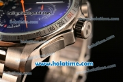 Tag Heuer Grand Carrera Calibre 36 Chrono Miyota Quartz Full Steel with Black Dial and Stick Markers