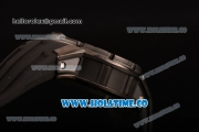 Richard Mille RM028 Swiss Valjoux 7750 Automatic PVD Case with Skeleton Dial and Blue Inner Bezel