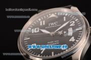 IWC Pilot's Mark XVII Swiss ETA 2824 Automatic Steel Case with Black Dial and White Arabic Numeral Markers