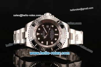 Rolex Sea-Dweller Deepsea Challenge Rolex 3135 Automatic Steel Case with White Markers and Black Dial - 1:1 Original