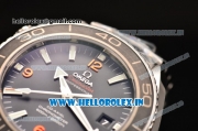 Omega Seamaster Planet Ocean Clone 8500 Automatic Full Steel with Black Dial and Stick Markers - 1:1 Original (AT)