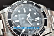 Rolex Submariner Vintage Tiffany & Co Asia 2813 Automatic Steel Case with Black Dial White Dots Markers and Steel Bracelet