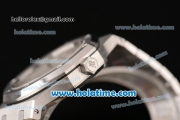 Audemars Piguet Royal Oak Swiss ETA 2824 Automatic Full Steel with Sitck Markers and White Dial - 1:1 Original Best Version