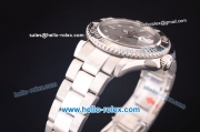 Rolex Yachtmaster Swiss ETA 2836 Automatic Full Steel with Silver Dial 10 Micron Plated-1:1 Original