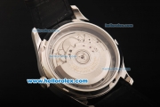 IWC Schaffhausen Automaitc Movement Steel Case with Black Dial and Arabic Numeral Markers