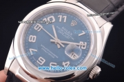 Rolex Datejust Working Chronograph Automatic Movement with Blue Dial