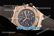 Audemars Piguet Royal Oak Offshore Chronograph Swiss Valjoux 7750 Automatic Steel Case with Black Dial and White Arabic Numeral Markers (GF）