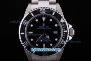 Rolex Sea-Dweller Deep sea Automatic Movement Silver Case With Black Dial