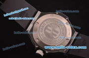 Hublot Big Bang King Swiss Valjoux 7750 Automatic Movement PVD Case with Black Dial and Green Stick Hour Markers