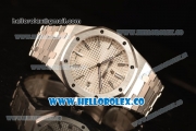 Audemars Piguet Royal Oak 41mm Clone AP 3120 All Steel White Dial 15400ST.OO.1220ST.02