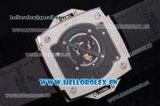 Hublot Masterpiece MP 08 Antikythera Sunmoon Asia 2813 Automatic Steel Case Skeleton Dial Brown Leather Strap and Stick Markers