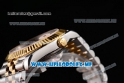 Rolex Datejust II Asia 2813 Automatic Two Tone Case/Bracelet with Grey Dial and Stick Markers (BP)