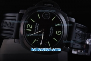 Panerai Luminor Marina Pam 005 Logo Automatic Movement Black Dial with Green Marking