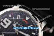 BlancPain L-Evolution Automatic 8 Days Miyota 9015 Automatic Steel Case with Black Dial and White Markers (G5)