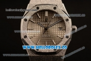 Audemars Piguet Royal Oak Clone AP Calibre 3120 Automatic Steel Case with Grey Dial and Steel Bracelet (EF)